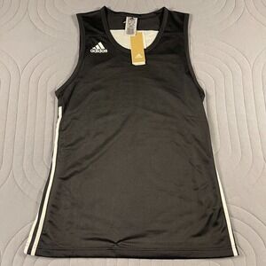 Adidas 3G Speed Reversible Jersey Mens L Black White Basketball Tank NWT